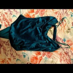 Green bodysuit